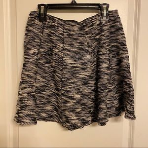 Black and white skirt